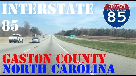 I 85 North Gaston County Gastonia North Carolina Time Lapse