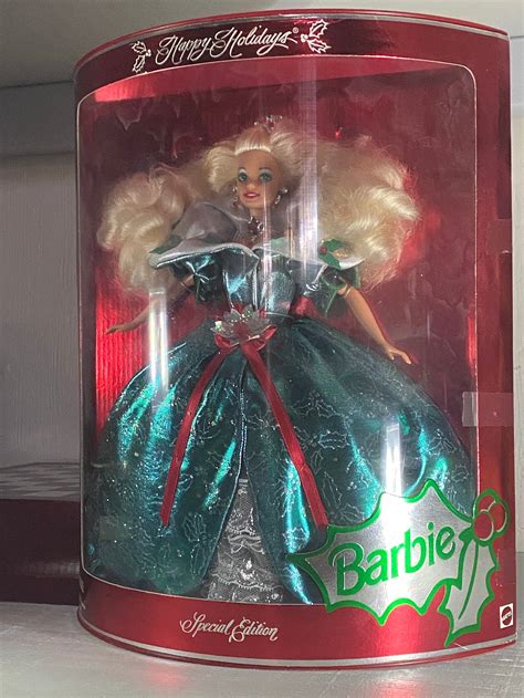 Collector S Holiday Barbies From The S Etsy