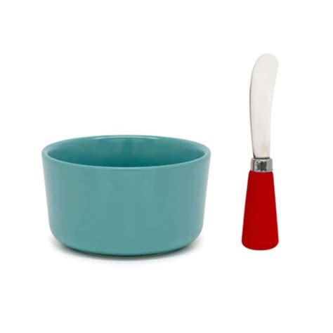 Kringle Dip Bowl And Spreader Mint 11x65cm House And Garden