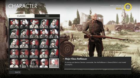 📌review All Character Classic And Dlc Sniper Elite 4 Youtube