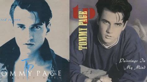 He was a magnetic soul and a true entertainer. Who is tommy page ? | tommy page husband | tommy page ...