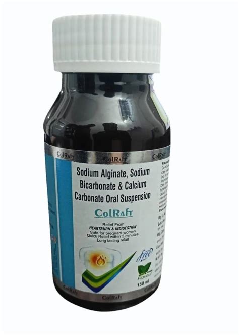 Sodium Alginate Sodium Bicarbonate Calcium Carbonate Oral Suspension