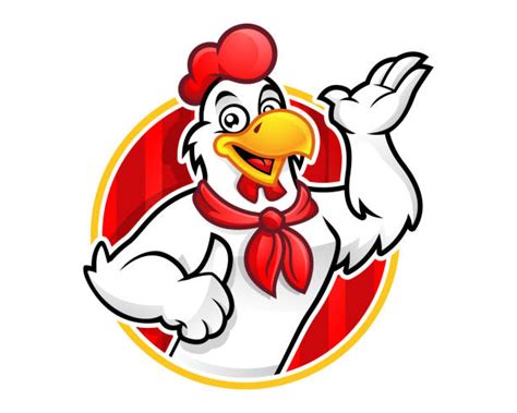 Chicken Mascot Illustrations Royalty Free Vector Graphics And Clip Art