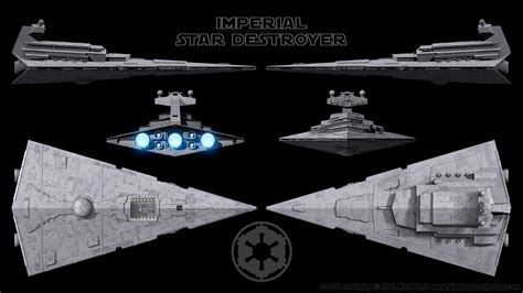 Imperial Star Destroyer Schematics Revised By Ravendeviant On