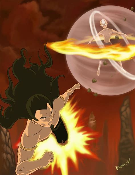 The Avatar Vs The Phoenix King Avatar Avatar Airbender Avatar Aang