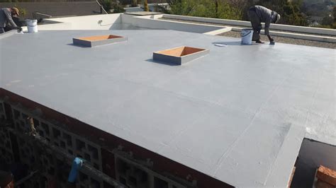 Concrete Roof Slab Waterproofing System Ecoseal Roof Waterproofing