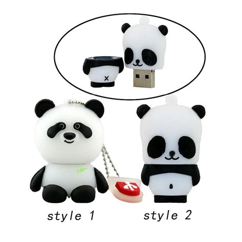 Cartoon Panda Usb Flash Drive Pen Drive 4gb 8gb 16gb 32gb 64gb