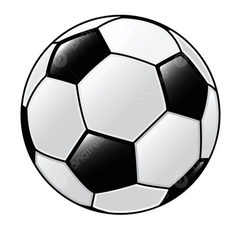 Isolated Soccer Ballfootball Vector Illustration Kickball Soccerball