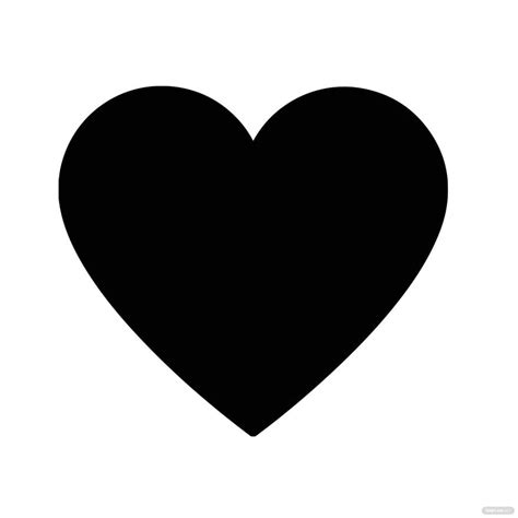 Love Heart Shape Clipart In Illustrator Svg  Eps Png Download