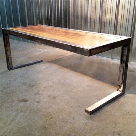 Fastfurnishings black metal frame coffee table with oak finish wood top and shelf. Pin on My New Place!