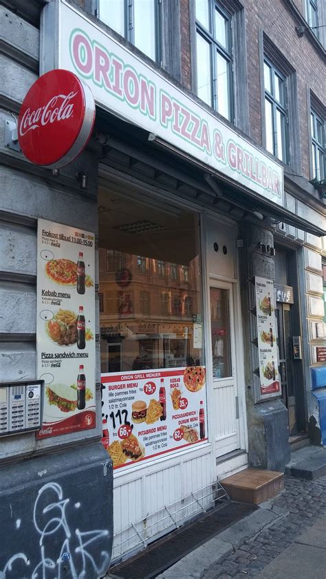 Speisekarte Von Orion Pizza Grillbar Kopenhagen