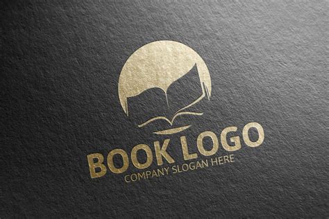 Book Logo Branding And Logo Templates ~ Creative Market