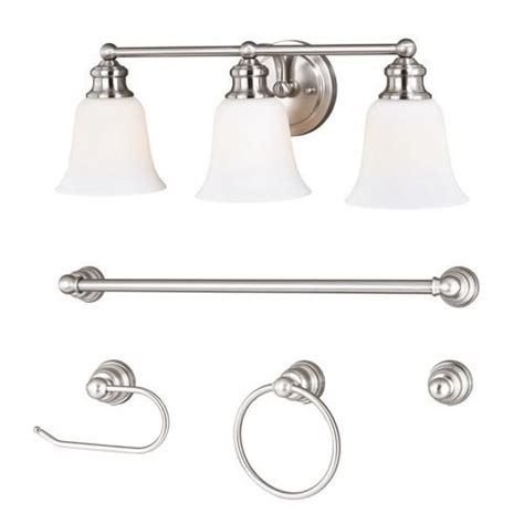 Bathroom ceiling lighting ideas,bathroom lighting. Patriot Lighting® Indium 3 Light Vanity Light Bath Set ...