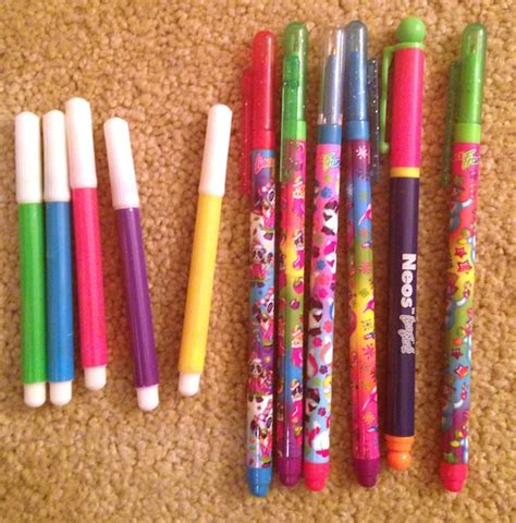Rare Lisa Frank Pens And Markers By 90svintagefun On Etsy