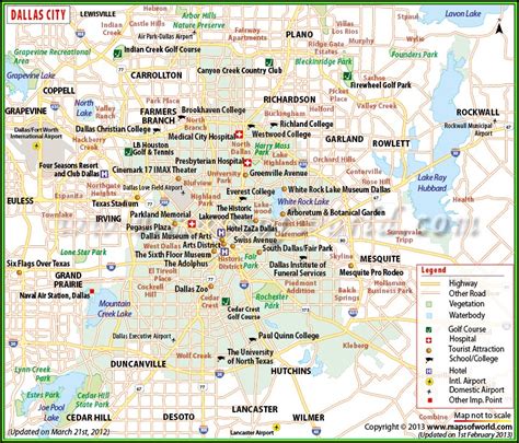 Dfw Metroplex Map Of Cities