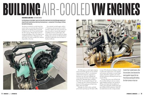 Aircooled Vw 2276cc Fueltech Efi Turbo Street Engine W Porsche Style