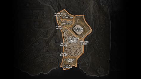 Warzone Warzone Map Verdansk Sectors And Location Call Of Duty