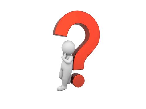 Question Mark A Thinking Man Png Download 960720 Free