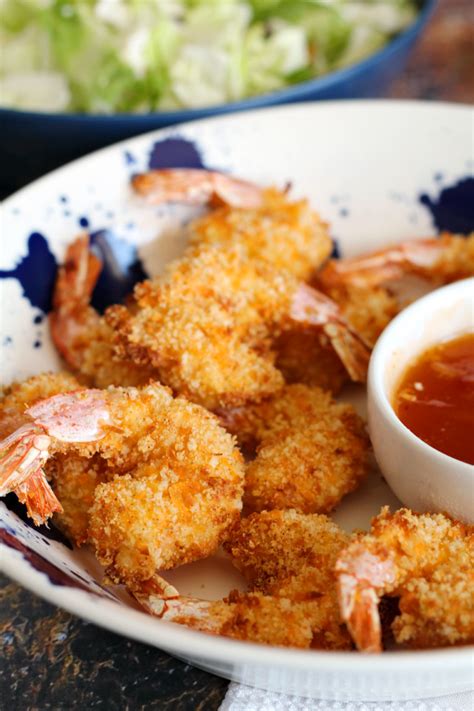 Fried shrimp air fryer.this was too easy and simple but had to show how simple it is to fry shrimp in the ole air fryer. Air Fryer Coconut Shrimp with Sweet Chili Apricot Sauce