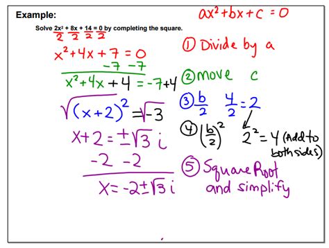 How do you convert from standard form to vertex form of a quadratic. How To Solve For A In Vertex Form - slideshare