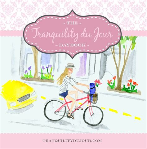 Announcing Tranquility Du Jour Daybook Kimberly Wilson