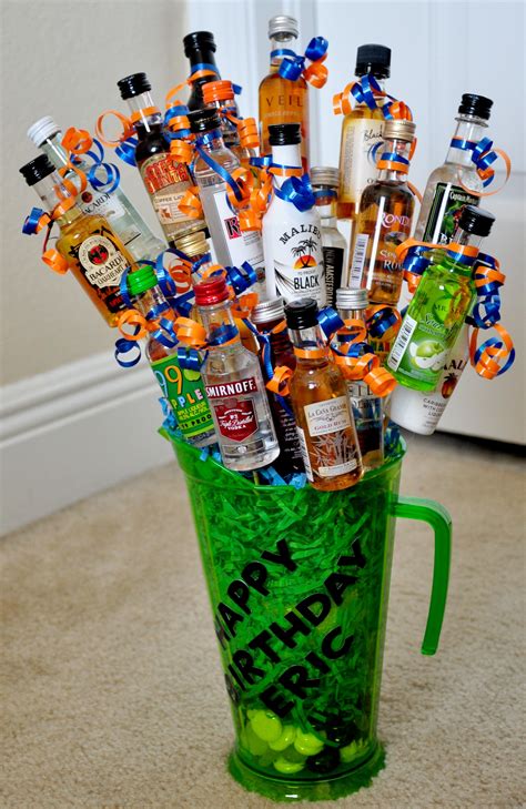 We have an amazing selection from which to choose. Birthday Booze Bouquet | 21st birthday gifts, Mens ...