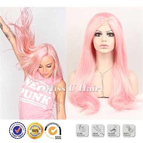 Buy Pastel Pink Wig Top Quality Synthetic Long Pink