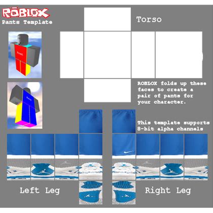 Looking for more transparent roblox shoes template clipart, like cd cover template png,overlay template png,womens shoes png. Blue Nike Roblox Template - Free Robux Groups In Roblox