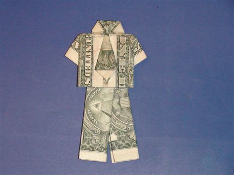 Origami Suite Origami Shirt Dollar Bill Shirt How To Fold Pants