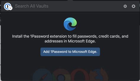 1password Extension For Microsoft Edge Now Available In The Windows