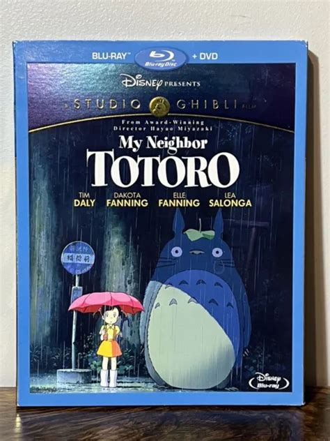My Neighbor Totoro Two Disc Blu Raydvd Combo Blu Ray 595 Picclick