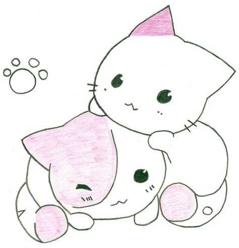 Animae Cats Skeches Anime Girl Cat Sketch By Sahyuti On Deviantart