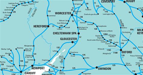 Rail Map Of Southern England System Map