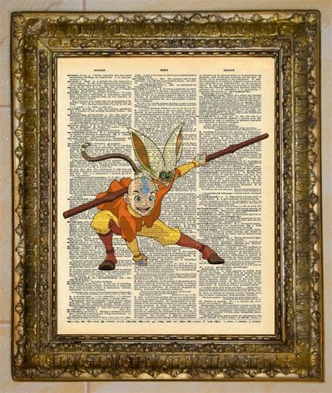 Avatar The Last Airbender Aang Dictionary Art