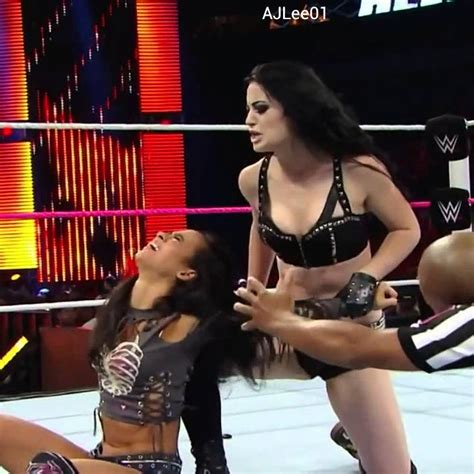 Wwe Hell In A Cell 2014 Aj Lee Vs Paige Youtube