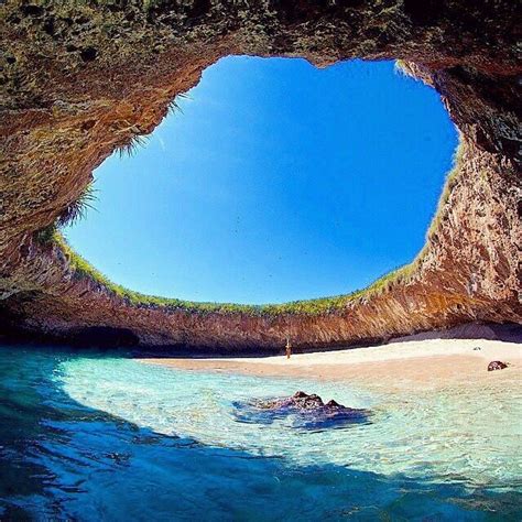 Descubre La Magia De Las Islas Marietas Y Enamórate De Ellas Estilodf Hidden Beach Beaches