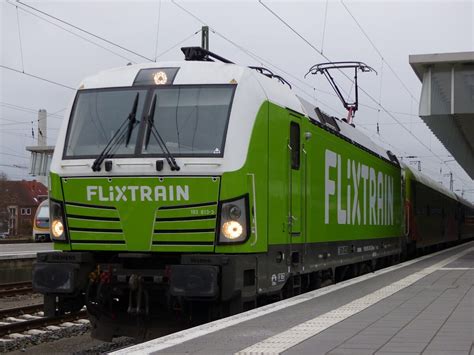 Flixtrain 193 813 Mit Flx Nach Hamburg In Münster 010319 Bahnbilderde