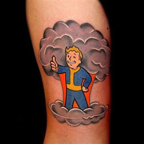 25 Fallout Tattoos The Body Is A Canvas Fallout Tattoo Gamer