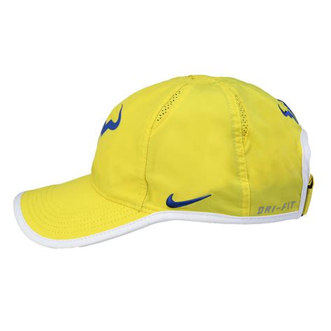 Nike Rafael Nadal Rafa Featherlight Adjustable Tennis Bull Cap Hat Dri