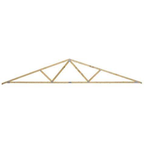 The scissor truss is a structurally inefficient truss form that is very popular with architects and timber frame patrons. 24 ft. 4/12 roof pitch 24 in. on center Roof Truss-269520 ...