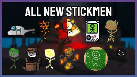 How To Find All New Stickmen Roblox Find The Stickmen Youtube