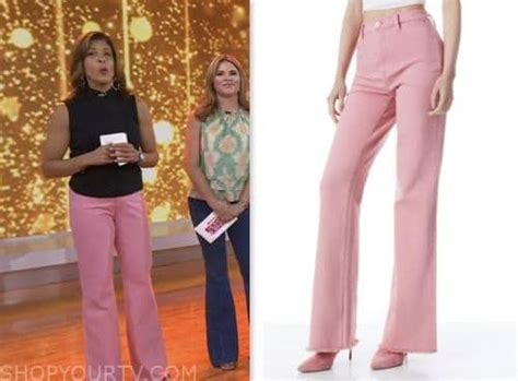 the today show june 2023 hoda kotb s pink jeans shop your tv