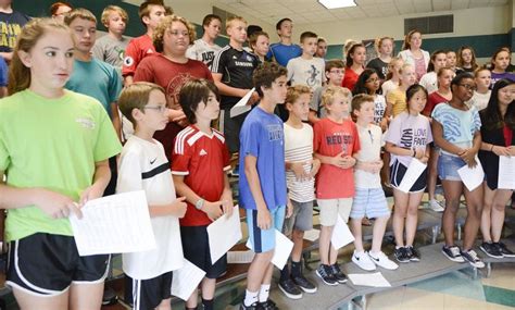 Many Voices Less Room Boom In Chorus Enrollment At Lewisburg Middle