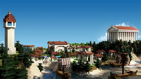 Minecraft Greek Town