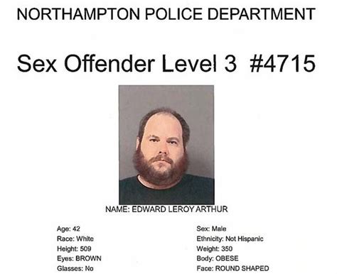 Northampton Police Notify Residents Of Level 3 Sex Offender