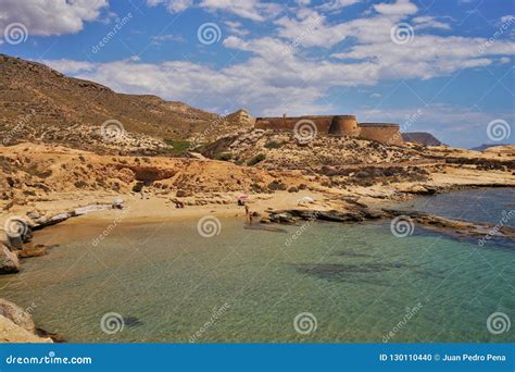 Beach Of The Playazo De Rodalquilar Nijar Almeria Andalusia Spain Stock Photo Image Of Playa