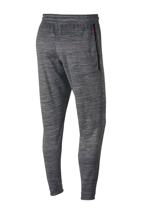 Nike Synthetic Spotlight Tapered Sweatpants In Grey Hblack Gray For