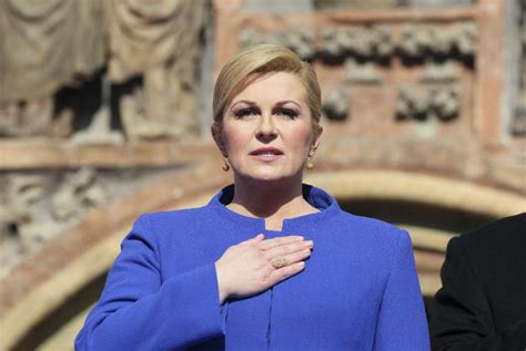 Photos Meet Croatia S First Woman President World Korupciya