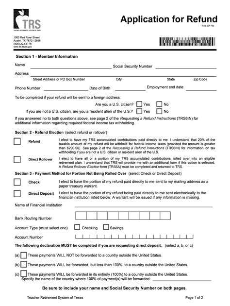 Trs6a 2019 2024 Form Fill Out And Sign Printable Pdf Template