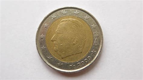 2 Euro Coin Belgium 2000 Youtube